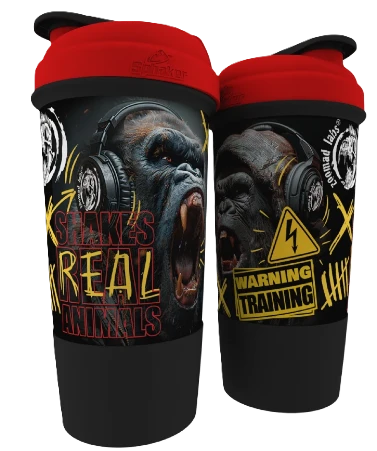 Shaker Zoomad Negro Rojo