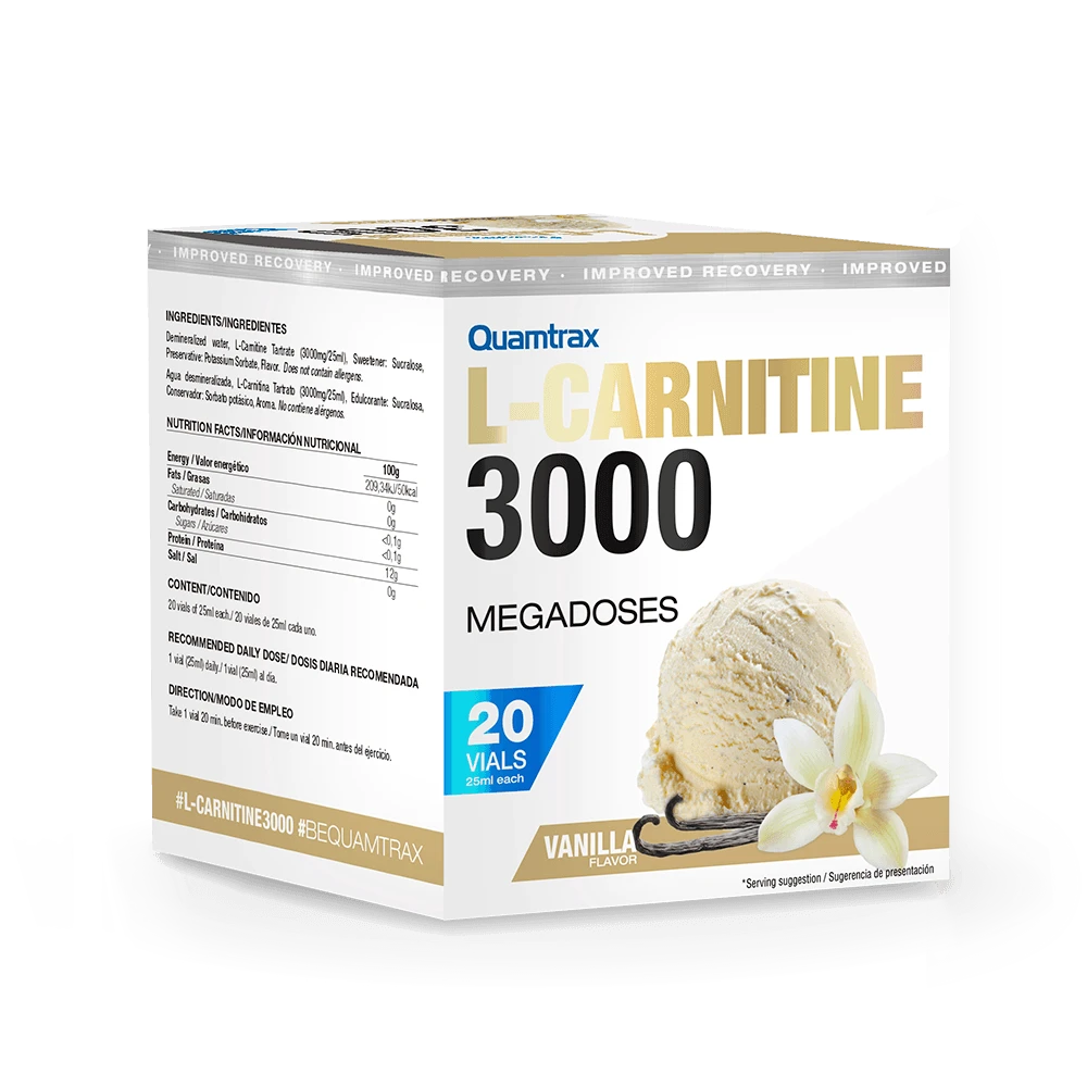 CARNITINA 3000 VAINILLA 20 VIALES