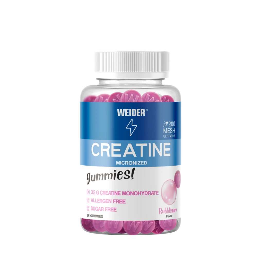 MICRONIZED CREATINE 200MESH 60GUMMIES CHERRY BLAST