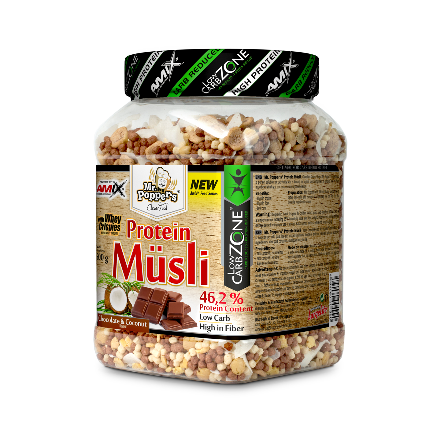 Protein Muesli 500g Chocolate Coco