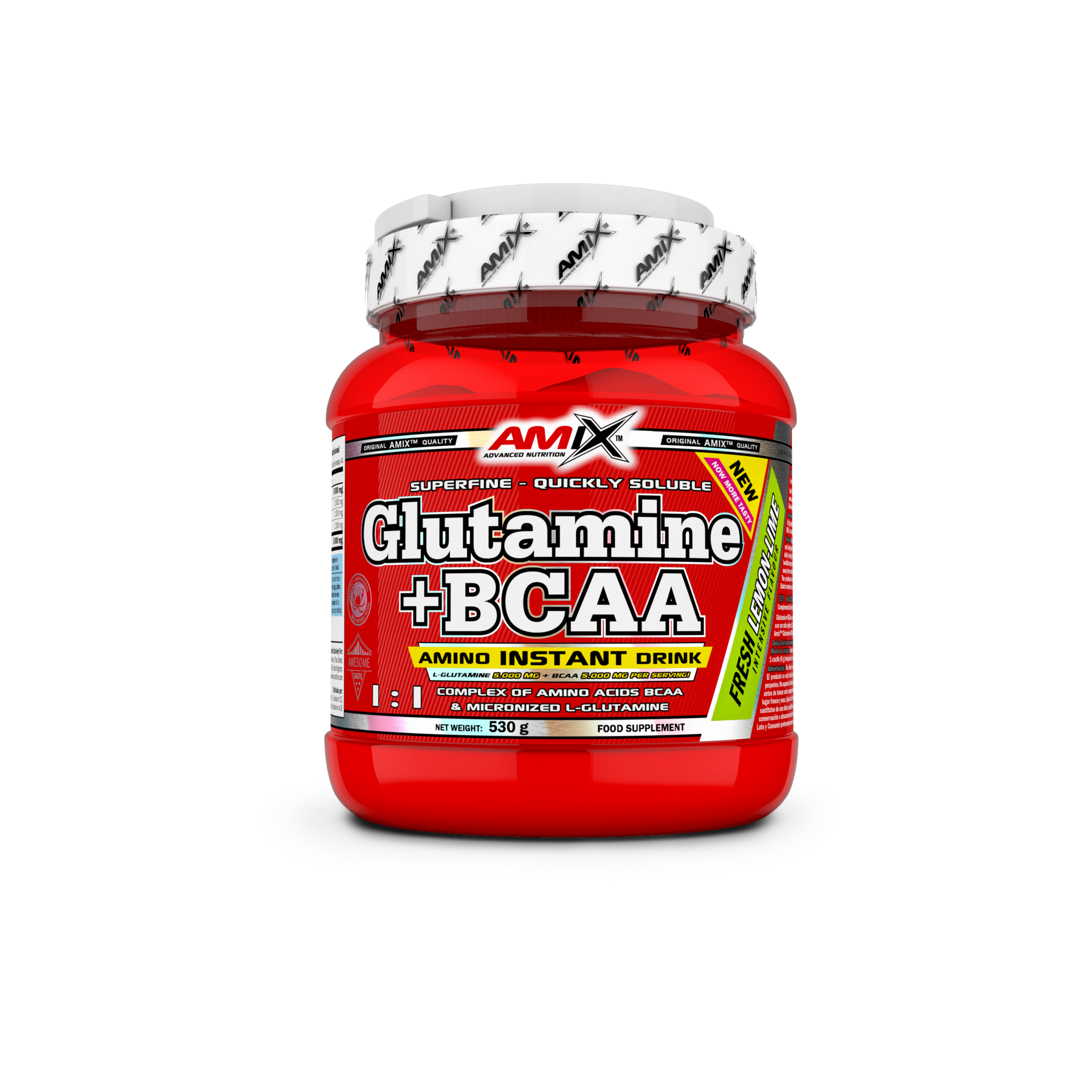 Glutamina+Bcaa´s 530g Lima Limon