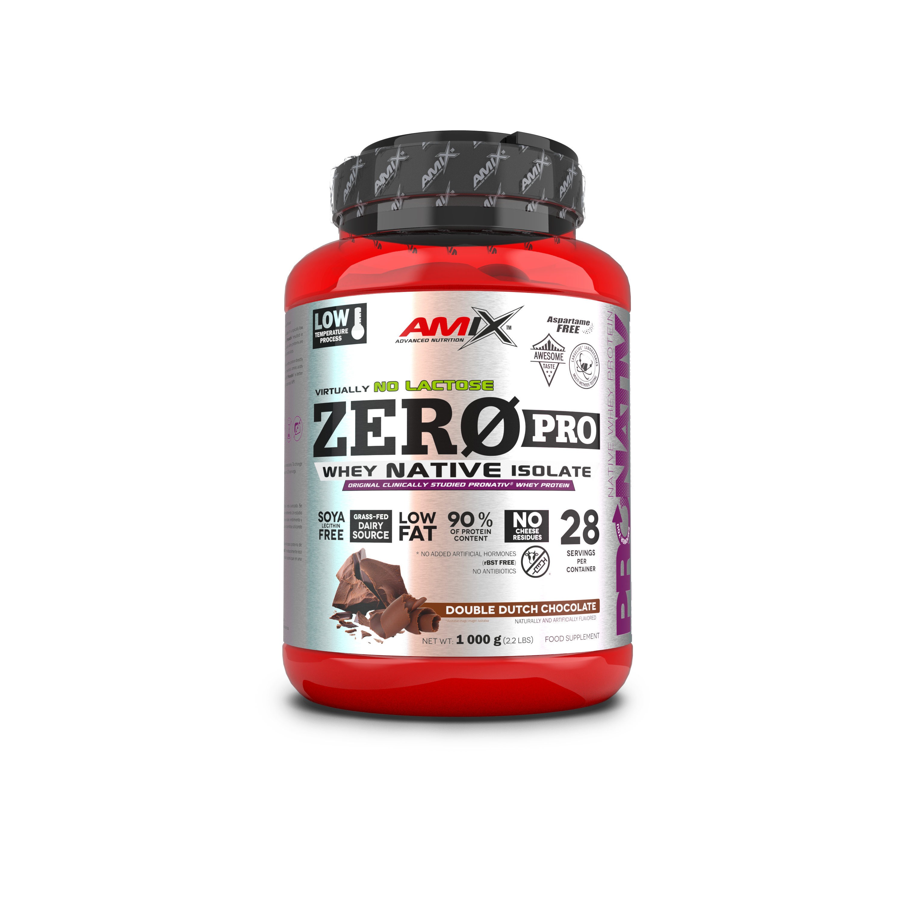 ZeroPro Protein 1kg Doble Chocolate