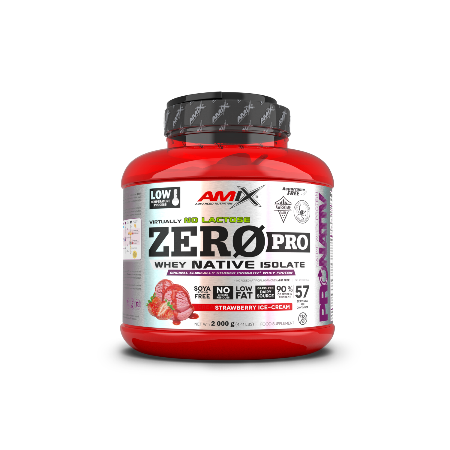 ZeroPro Protein 2kg Fresa