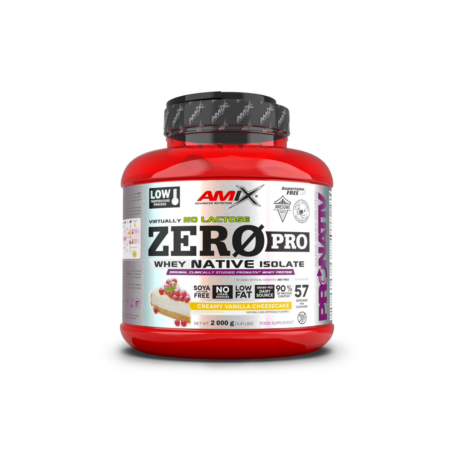 ZeroPro Protein 2kg Vainilla Tarta de Queso