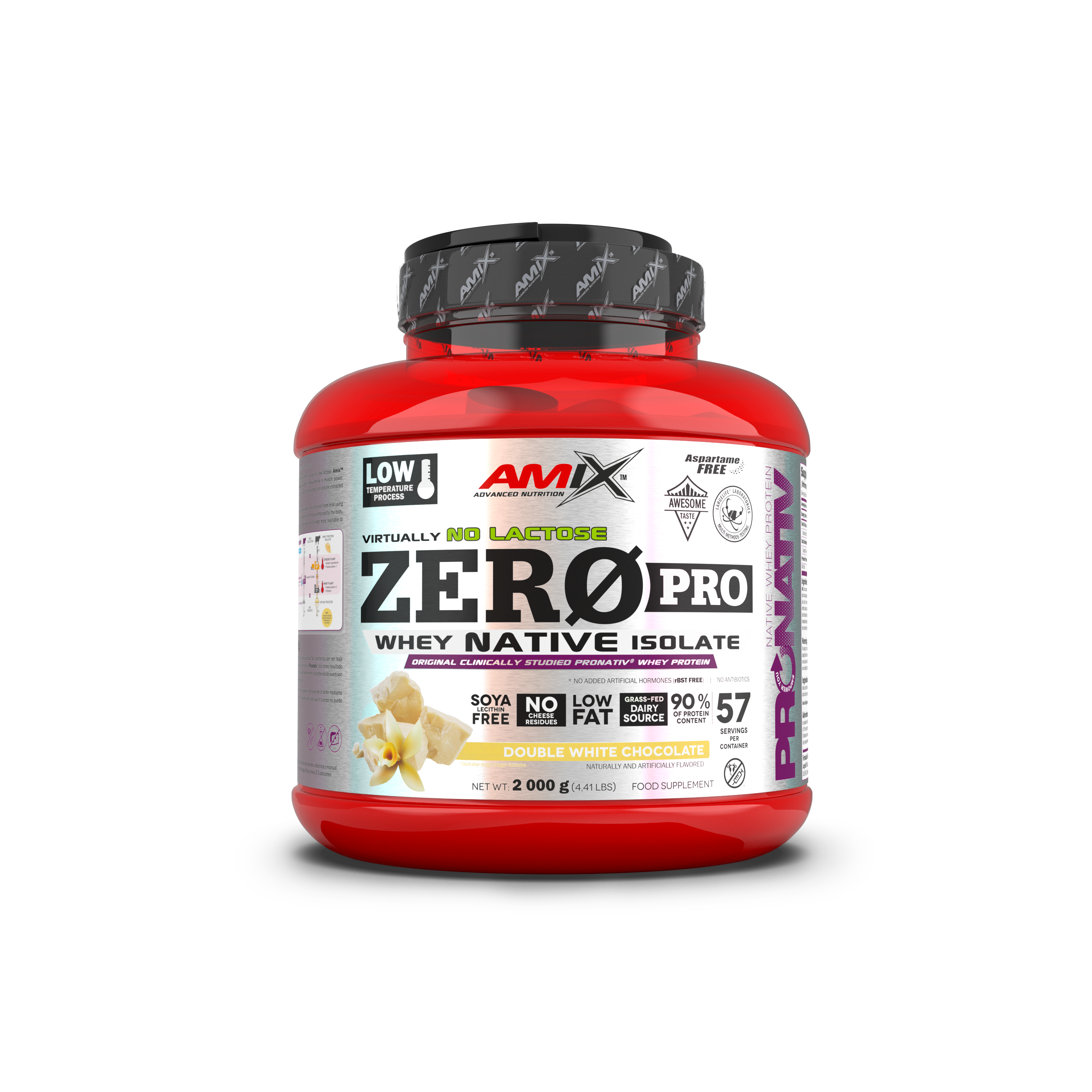 ZeroPro Protein 2kg Doble Chocolate Blanco