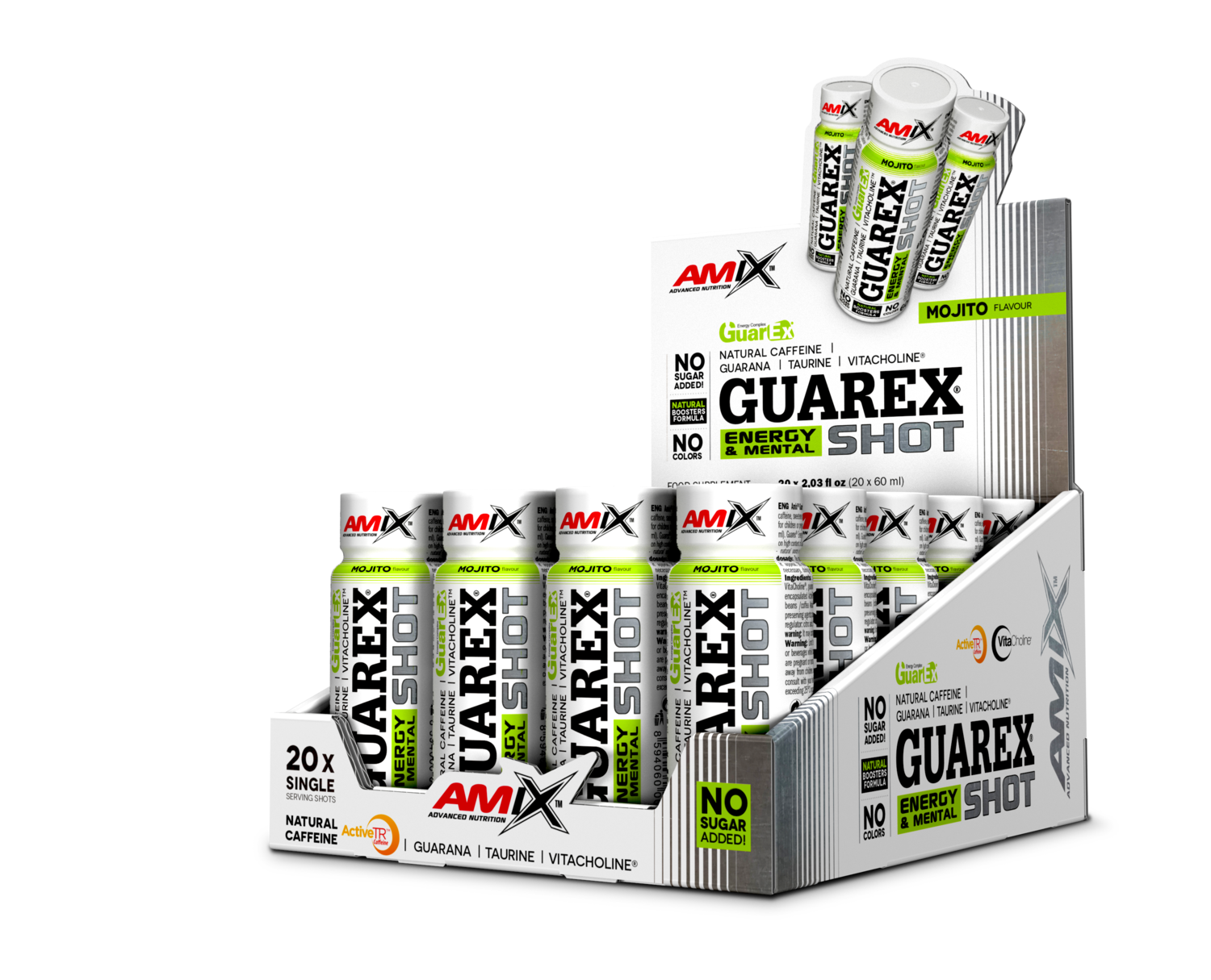 Guarex Energy & Mental Shot 20x60ml Mojito