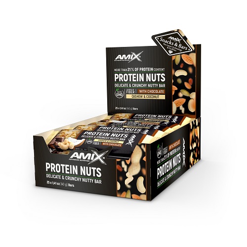 Protein Nuts Bar 25x40g Anacardo Coco