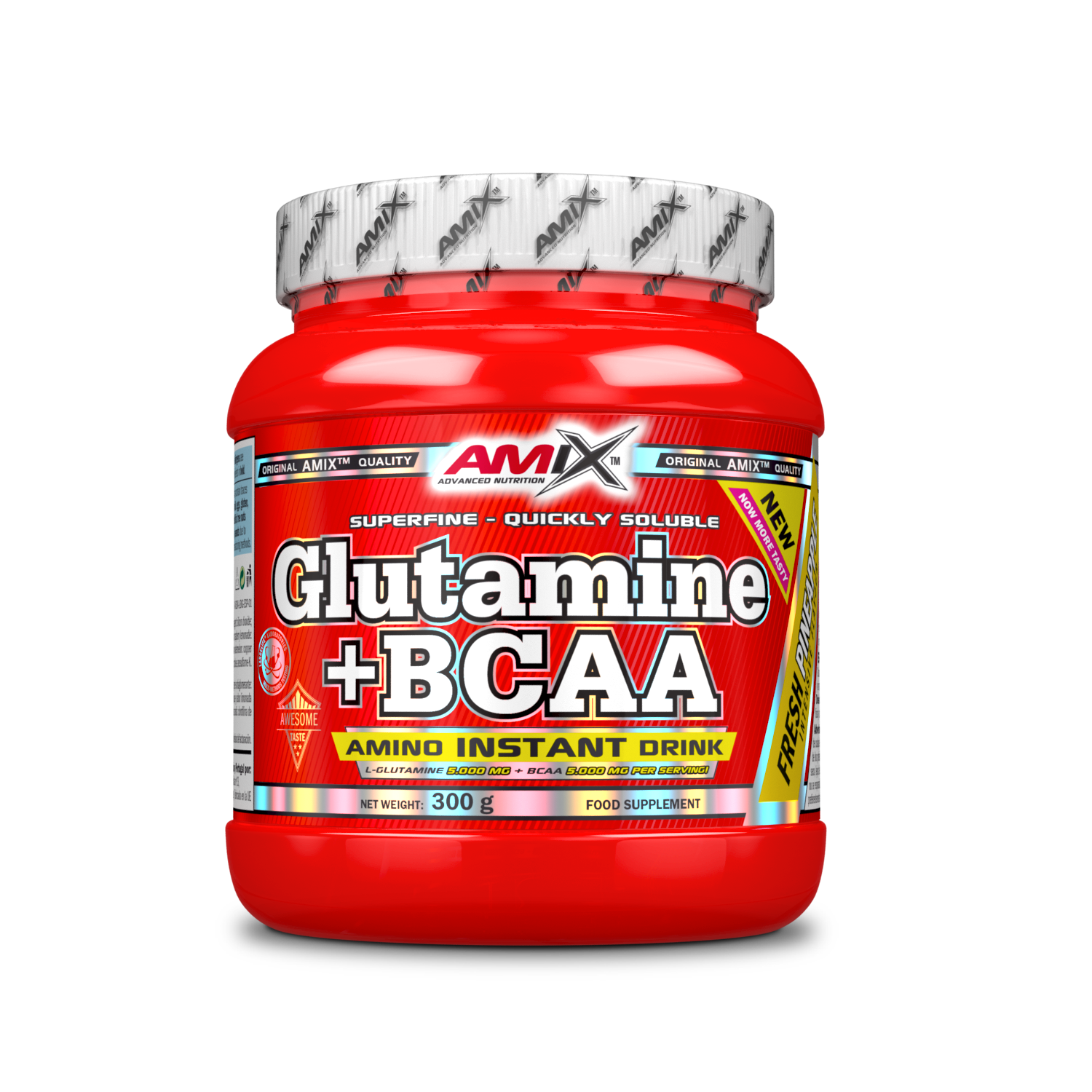 Glutamina+Bcaa´s 300g Piña