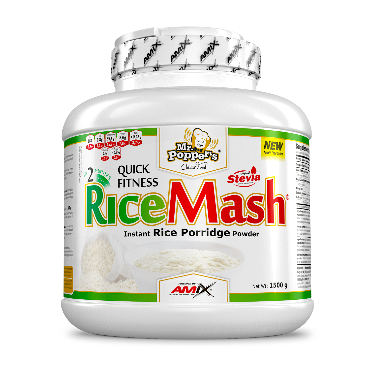 Ricemash 1500g Choco Blanco