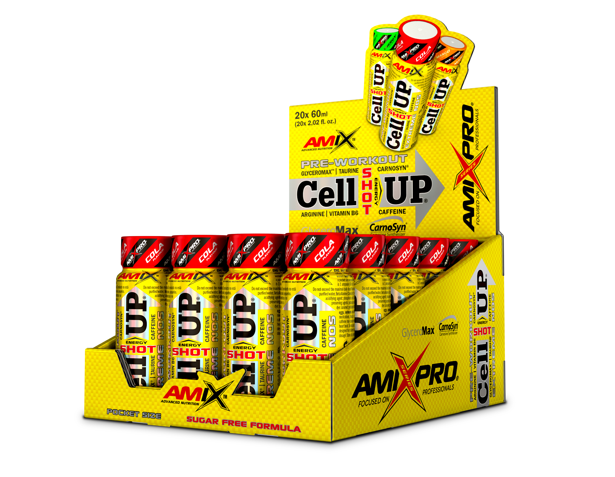 Cellup Shot 20x60ml Cola