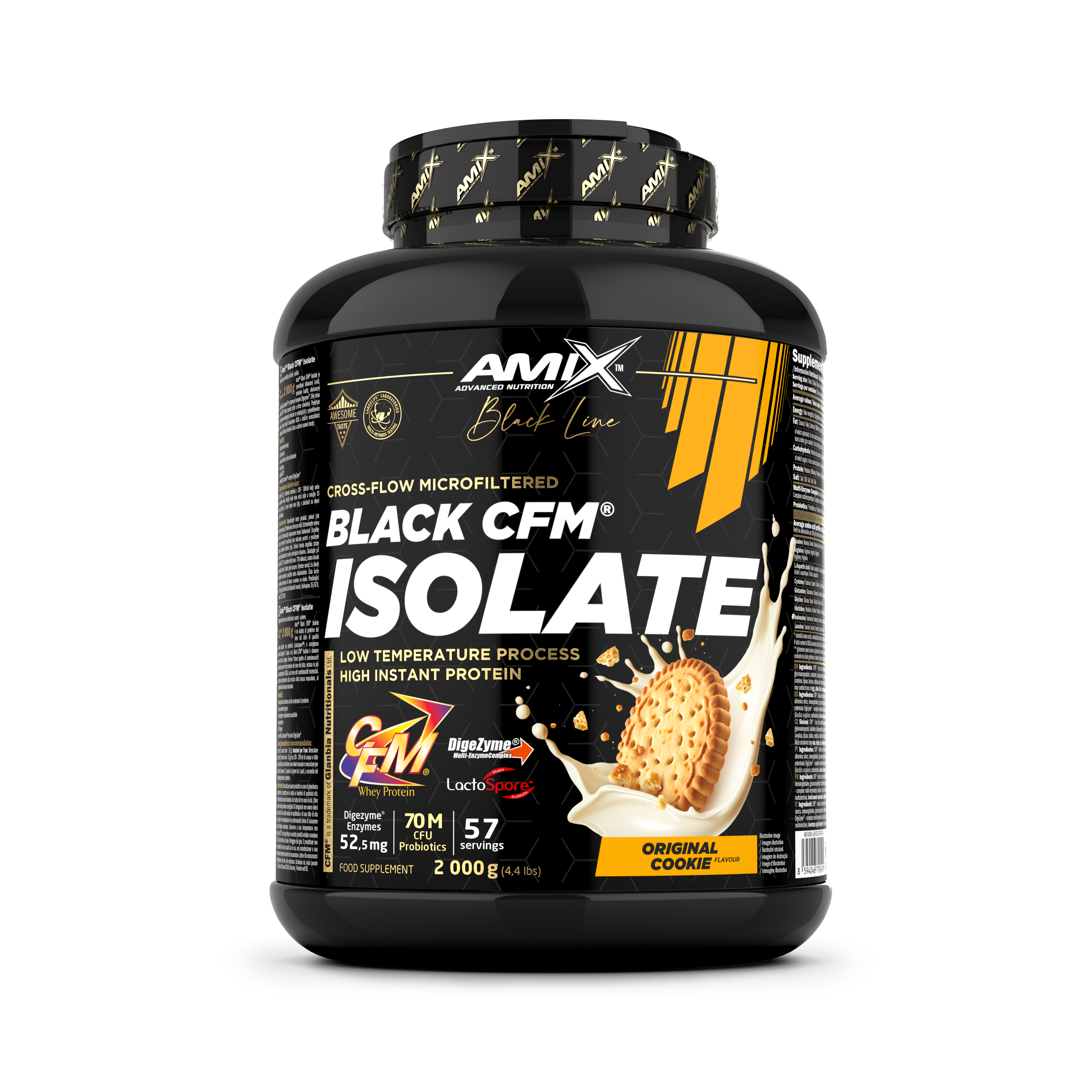 Black CFM Isolate 2kg Cookie