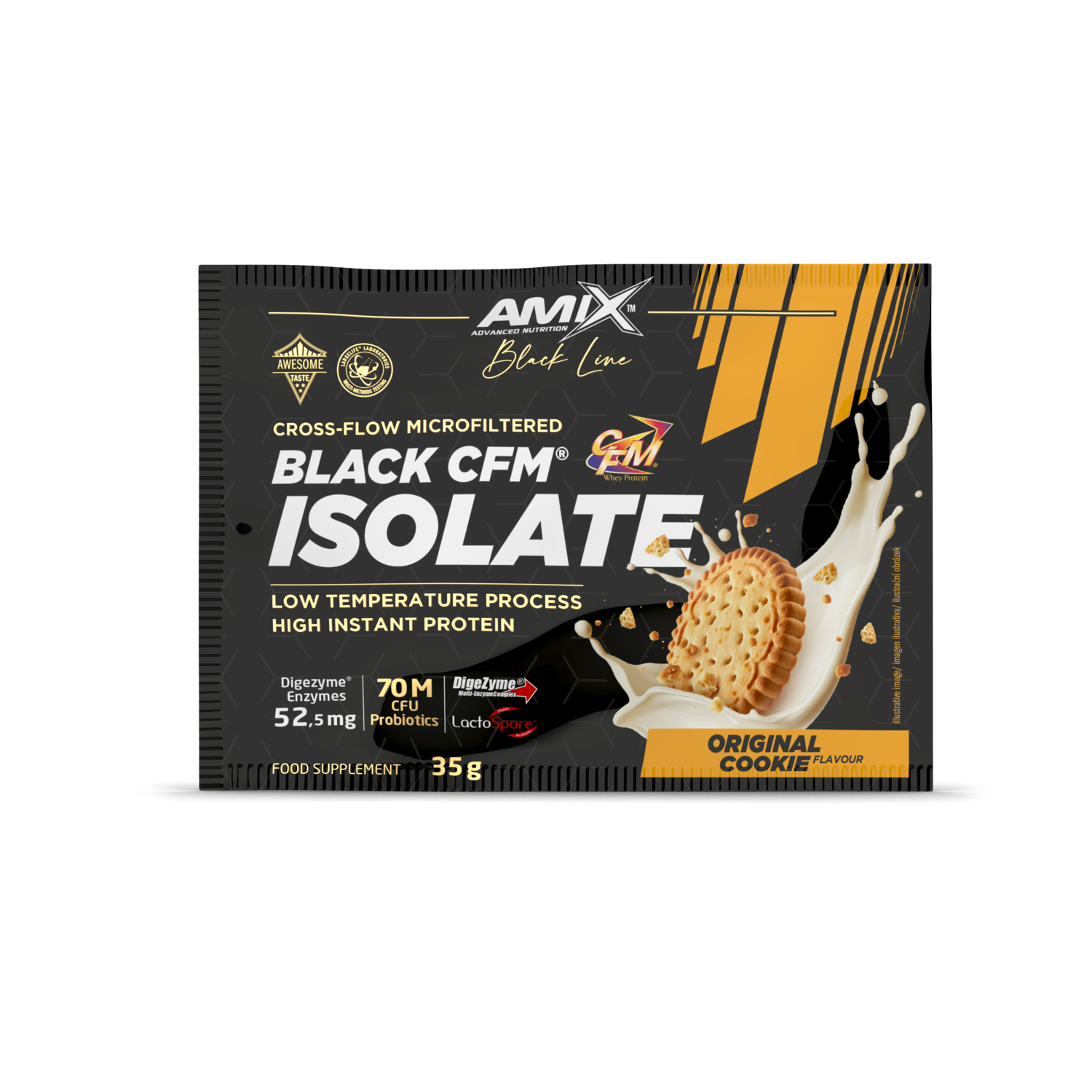 UNIDOSIS BLACK CFM ISOLATE 35G COOKIE