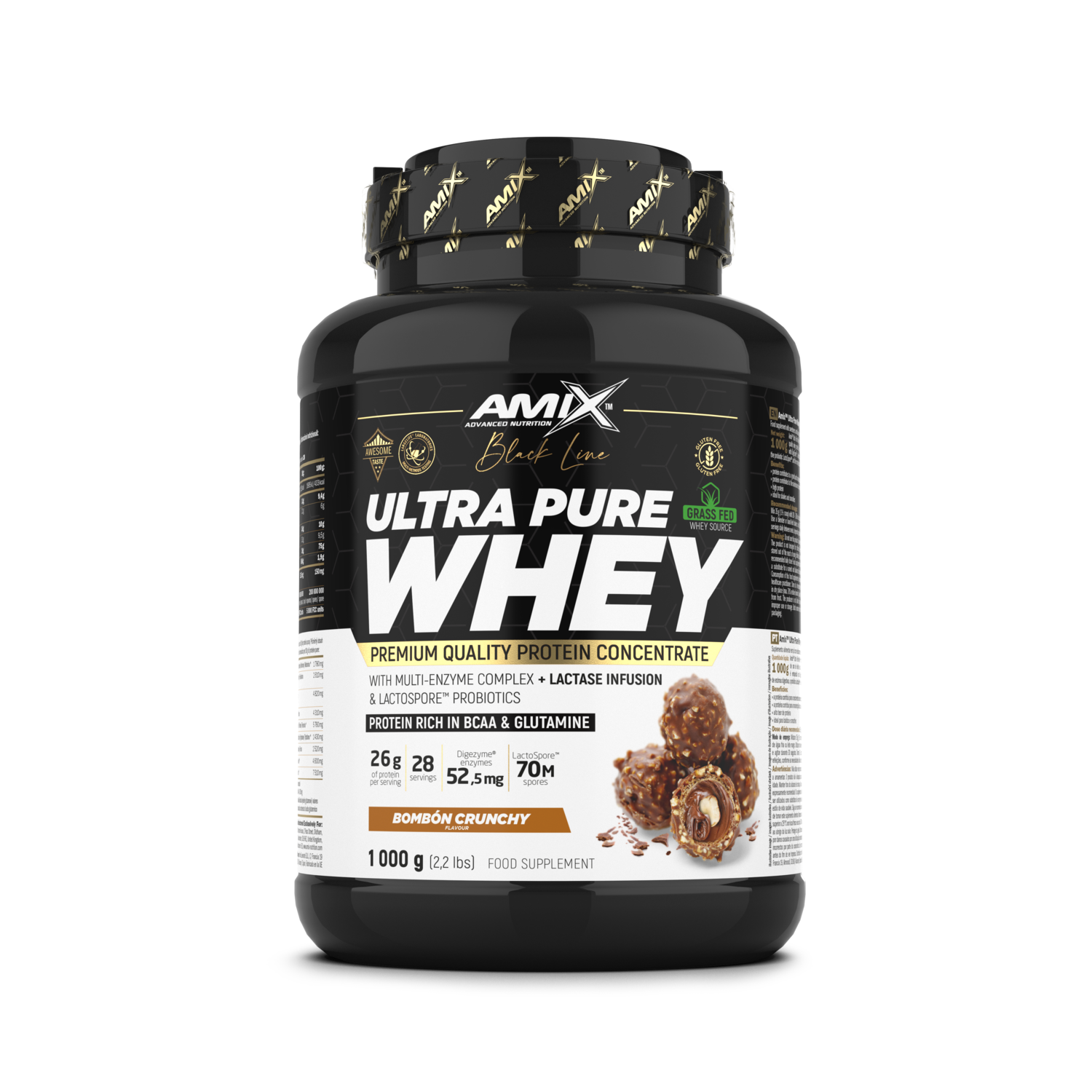 ULTRA PURE WHEY 1000G BOMBON CRUJIENTE