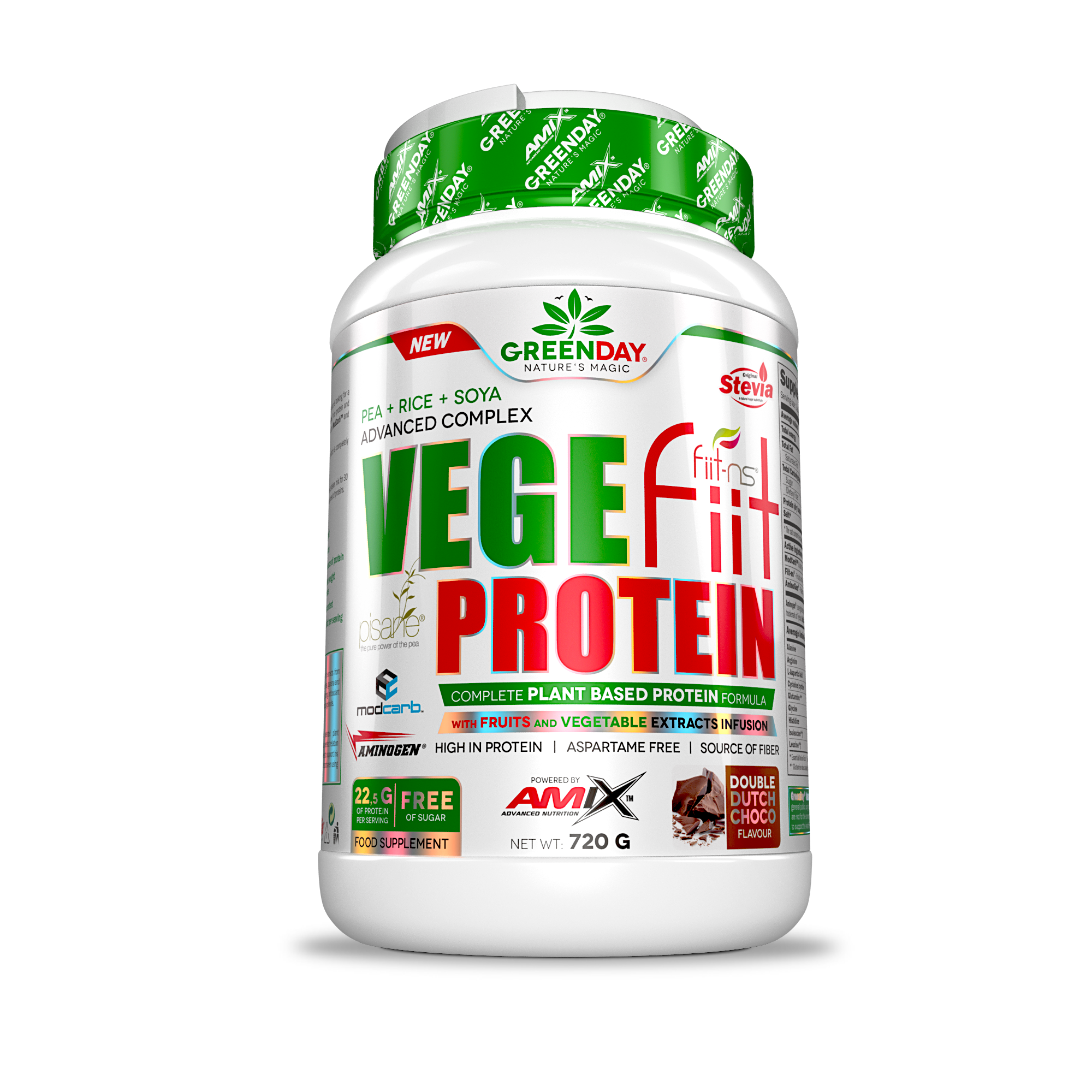 Vegefiit Protein 720g Cacahuete Choco Caramelo