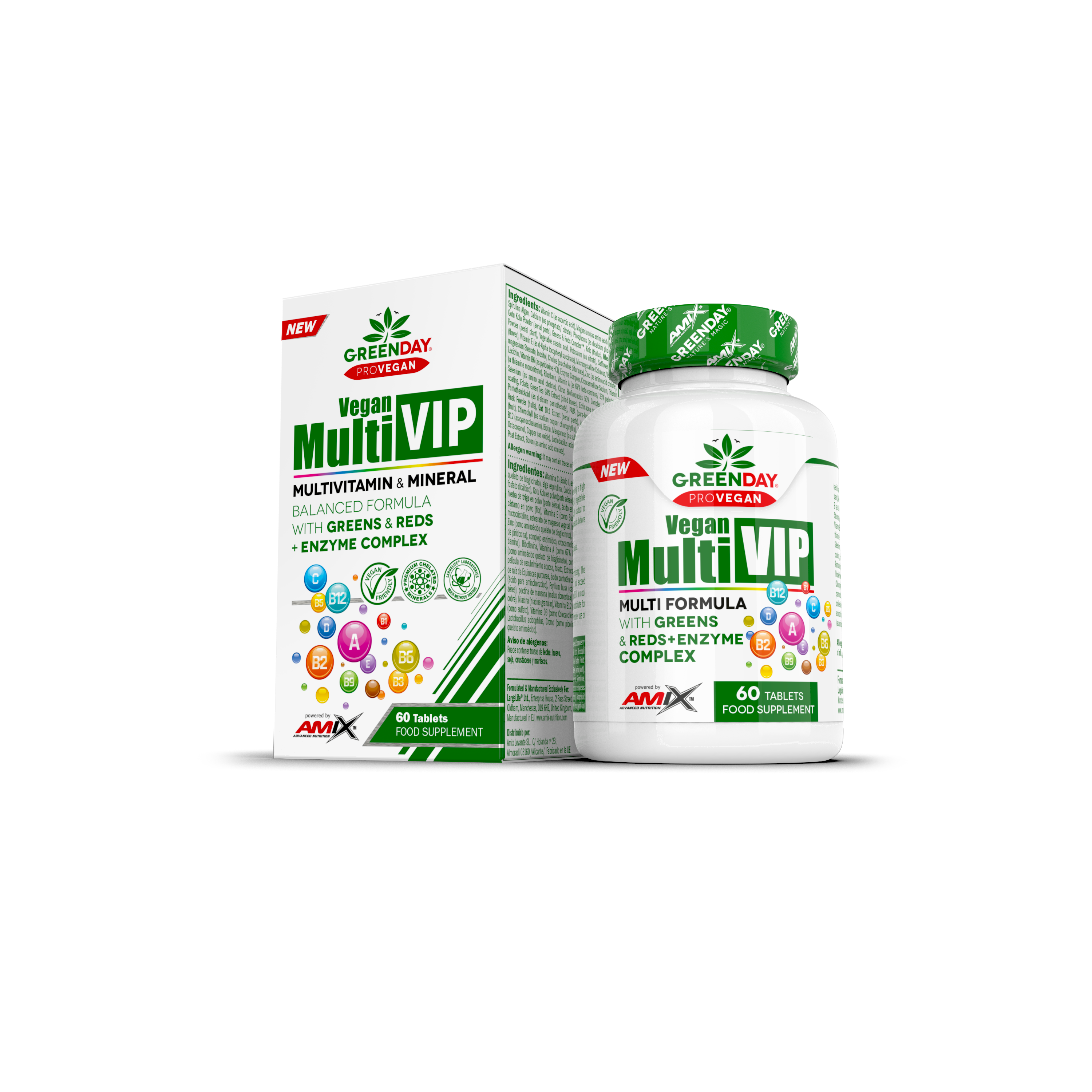 Provegan Vegan MUlti Vip 60tabs)