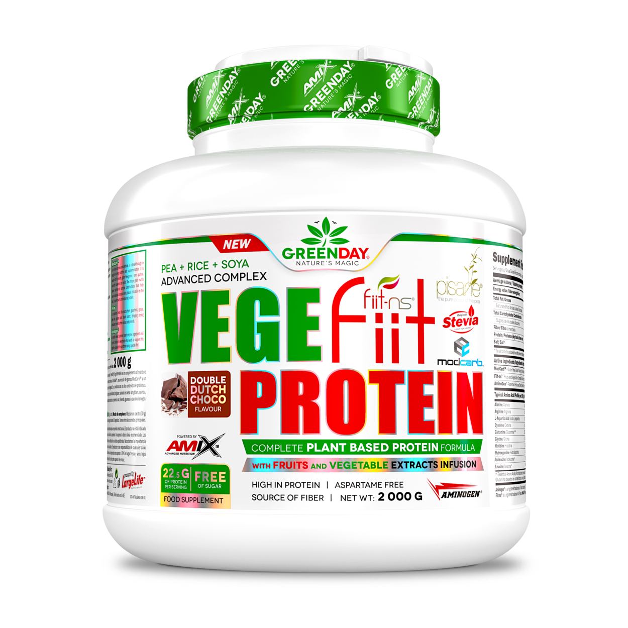 VEGEFIIT PROTEIN 2KG VAINILLA