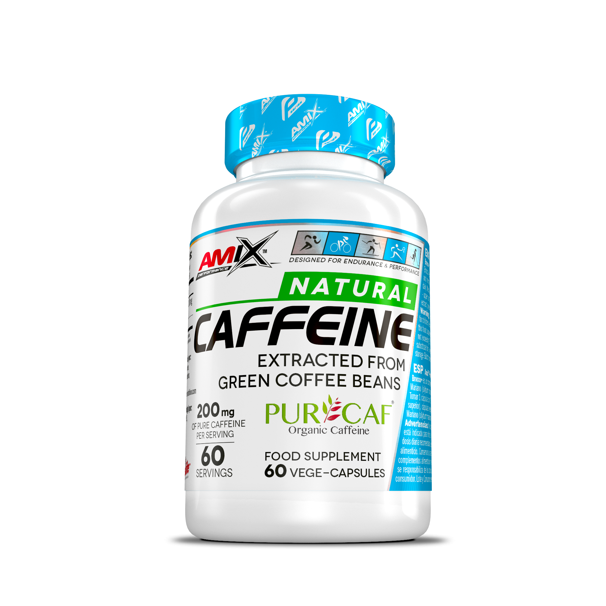 Performance Natural Caffeine Purcaf 60caps