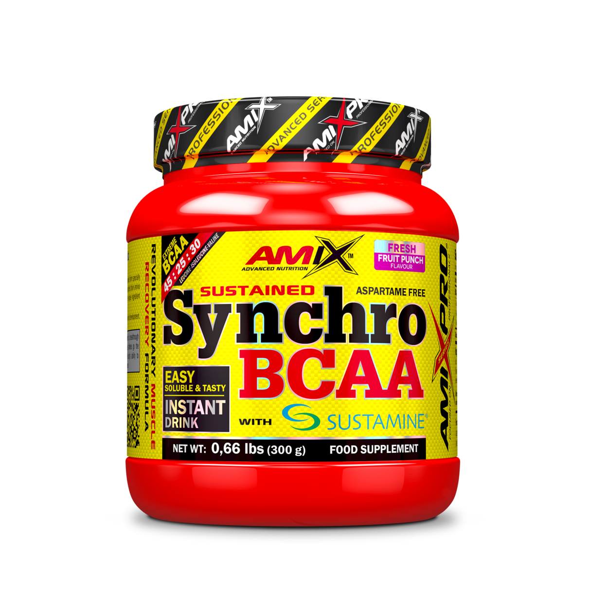 Synchro Bcaa Plus Sustamine 300g Frutas del Bosque