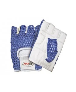 GUANTES REJILLA AZUL - M