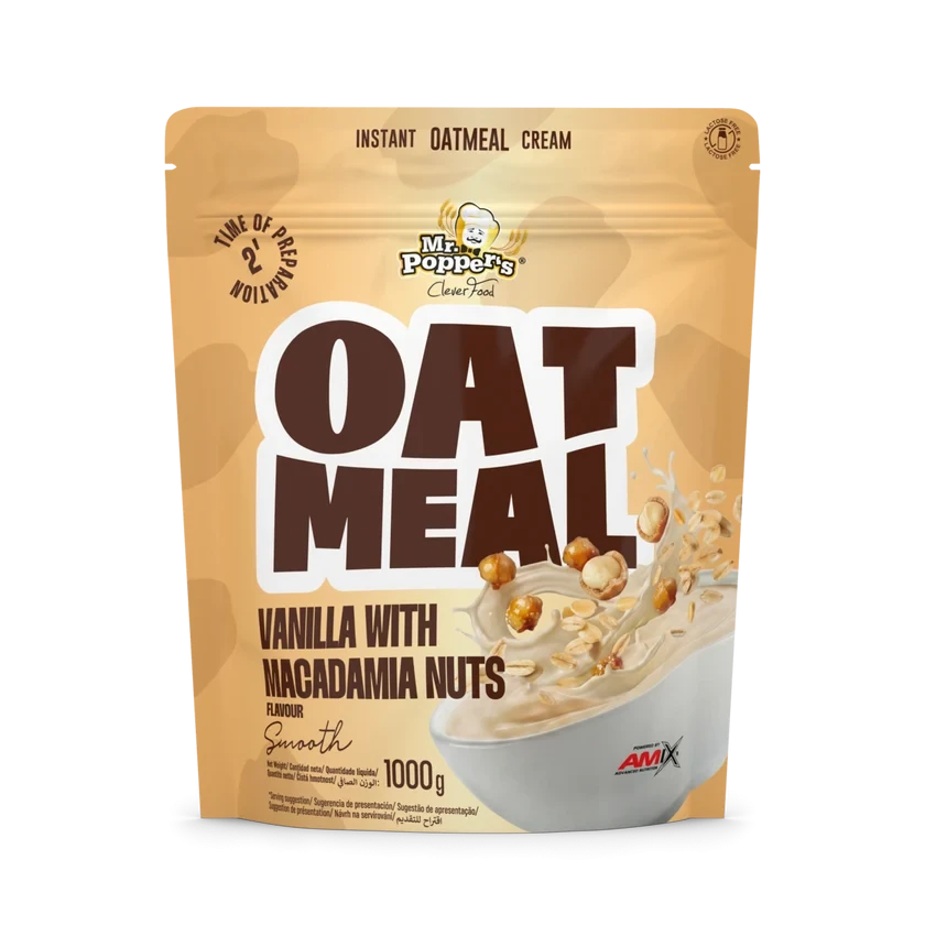 OATMEAL SACO 1000G VAINILLA CON NUECES