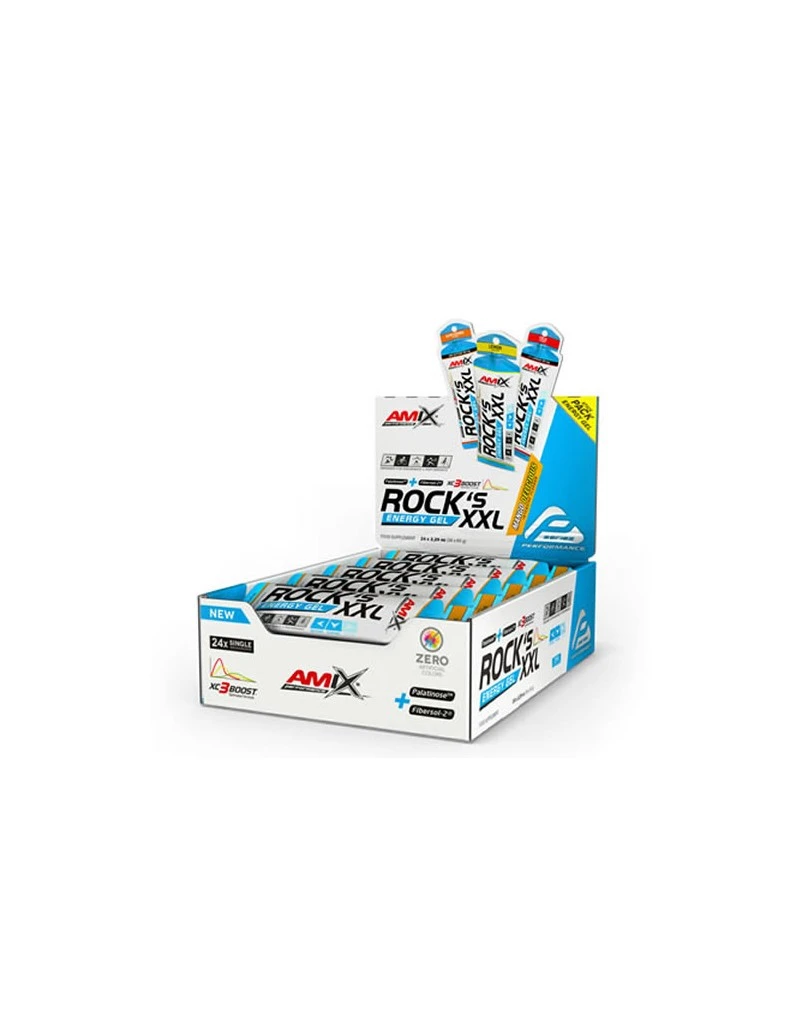 Rock´s Gel XXL 24x65g SIN Cafeina Mango