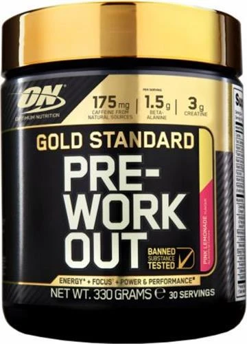 PRE WORK GOLD STAND BLUE RASPBERRY 330G