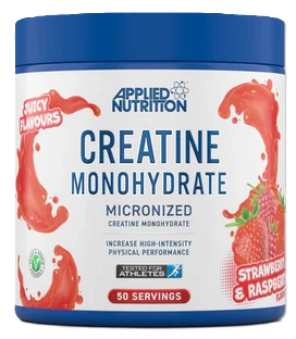CREATINE MONOHYDRATE STRAWBERRY RASPBERRY 250G