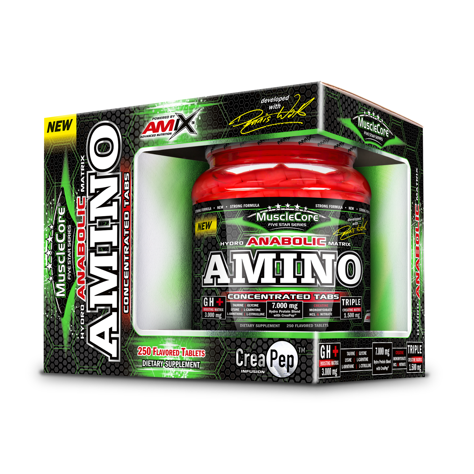 Anabolic Amino With CreaPEP 250tabl