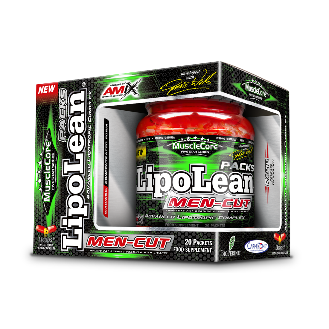 Lipolean Men-Cut Packs 20bolsas