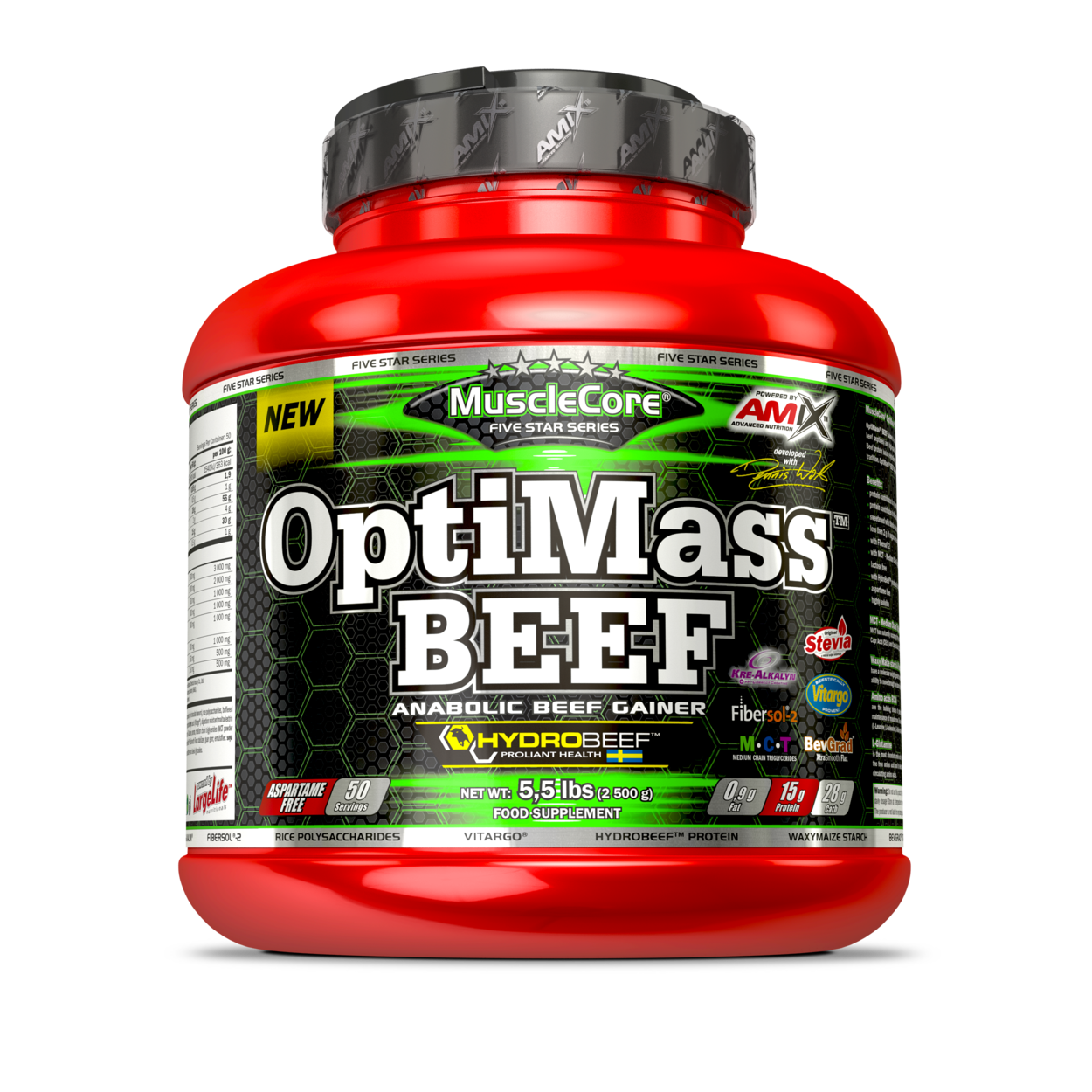 Optimass Beef Gainer 2500g Choco Coco