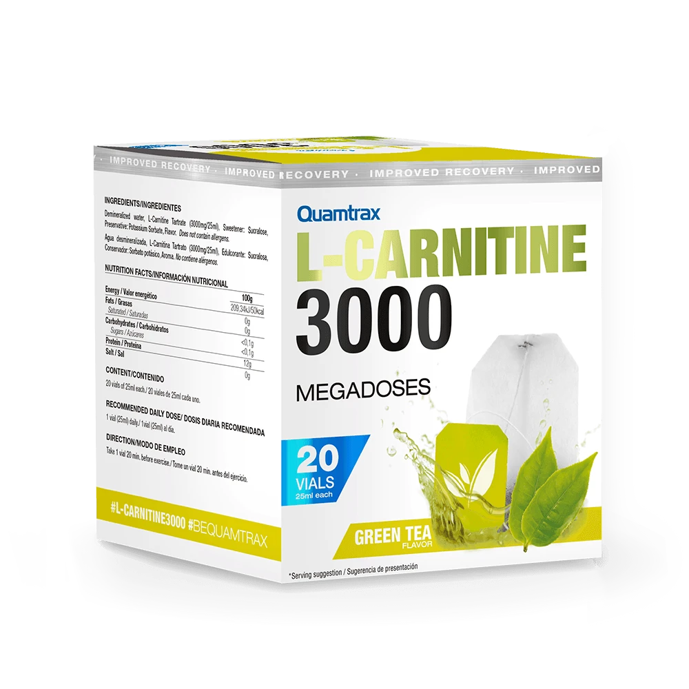 Carnitina 3000 Green Tea 20 viales