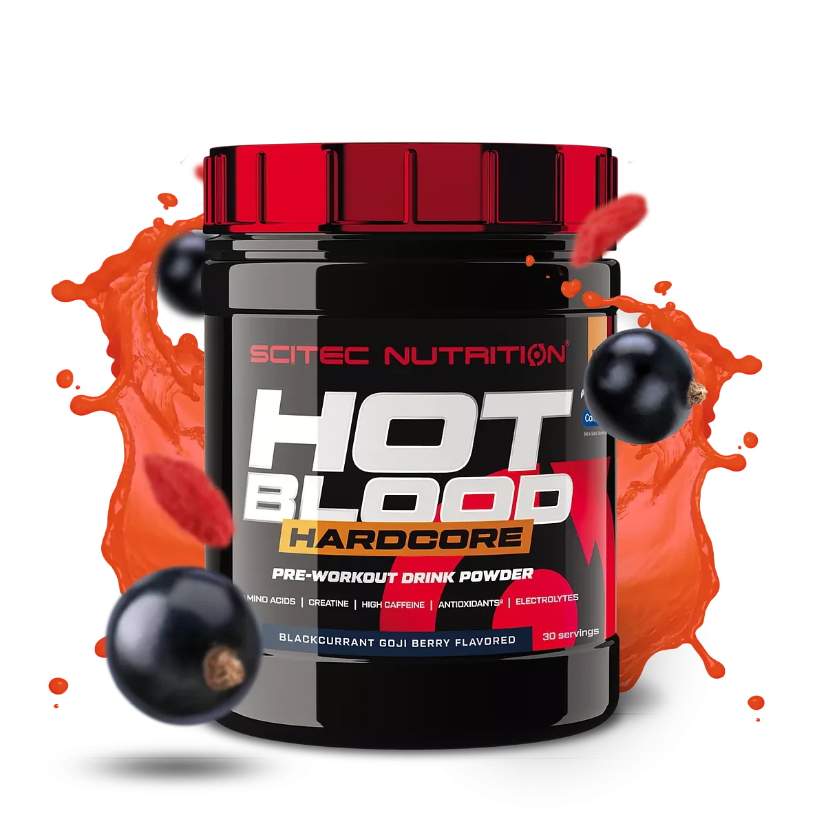 Hot Blood Hardcore 375g Blackcurrant Goji Berry