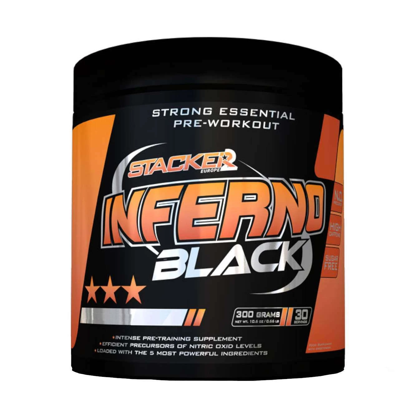 Inferno Black 300g Lemon Lime