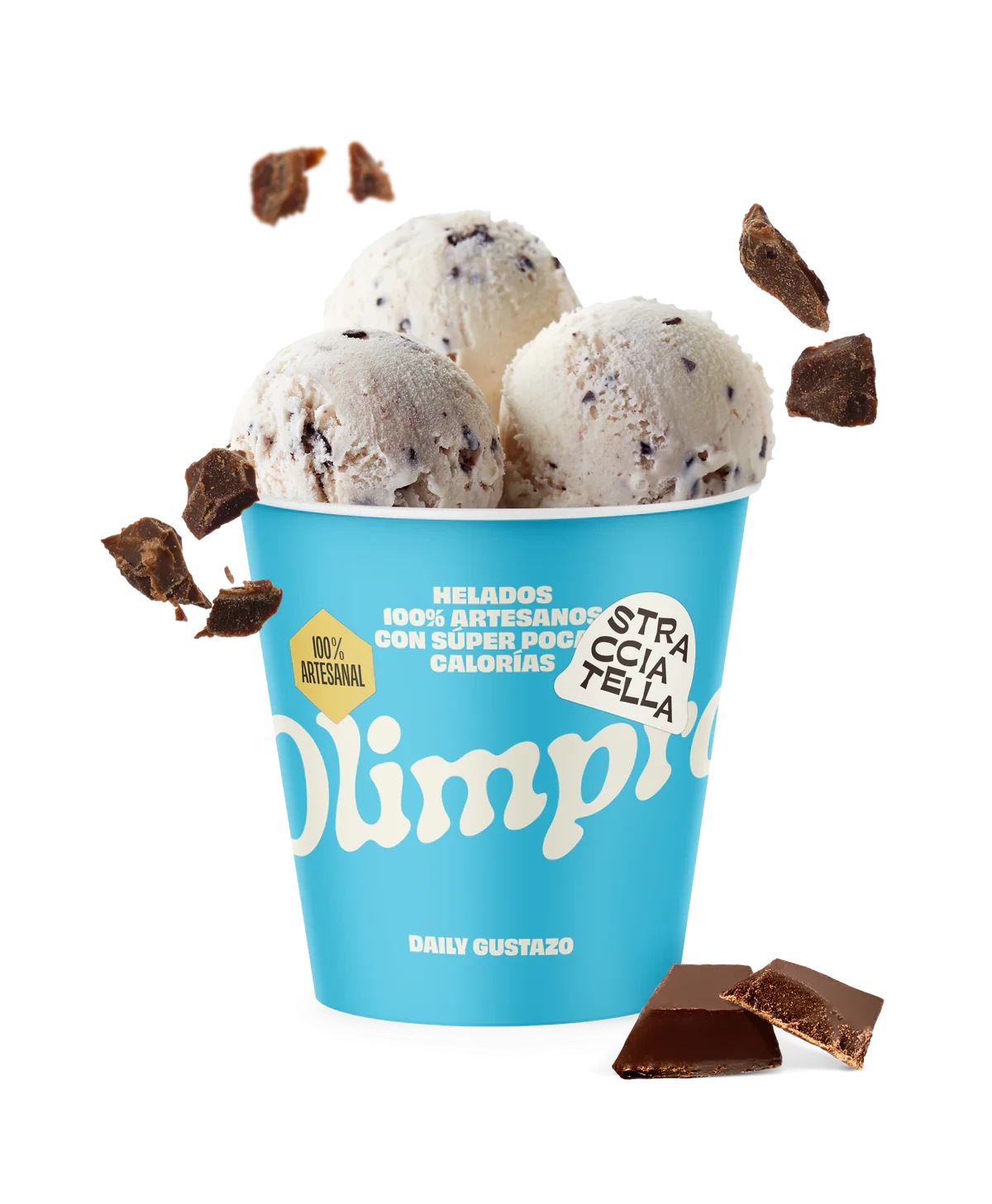 Helado Hermes Stracciatella 500ml