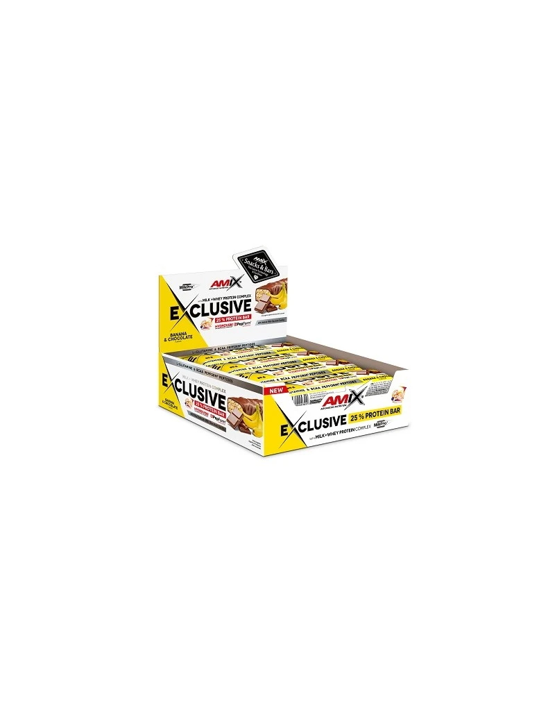 Exclusive Protein Bar 12x85g Platano Choco
