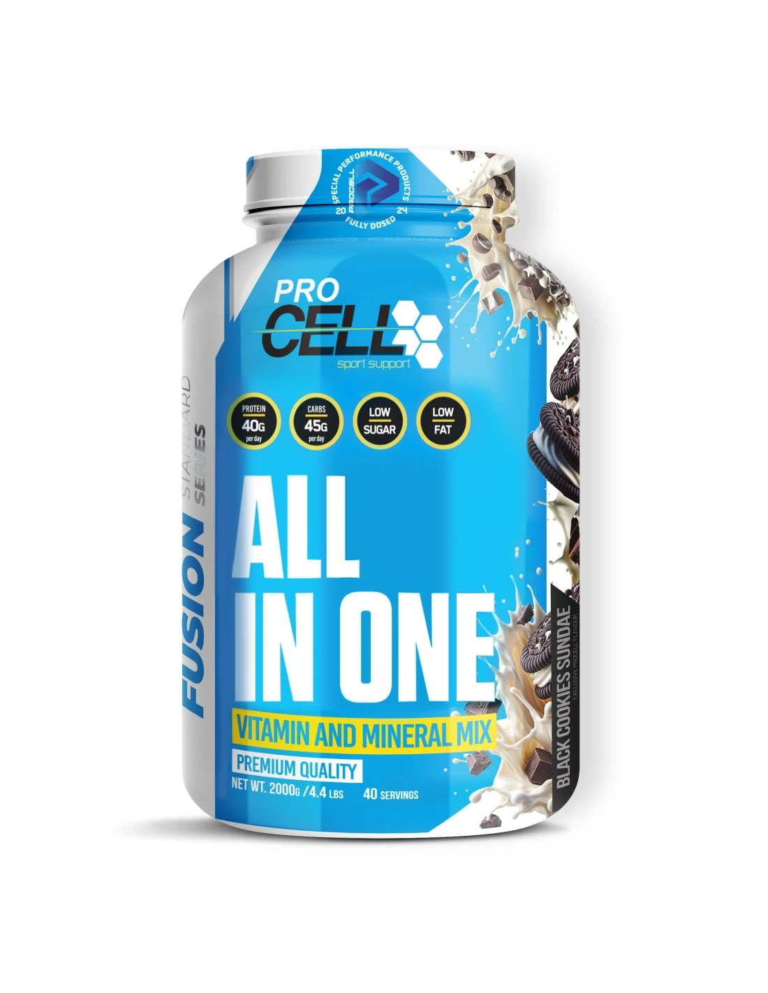 ALL IN ONE 2KG BLACK COOKIES