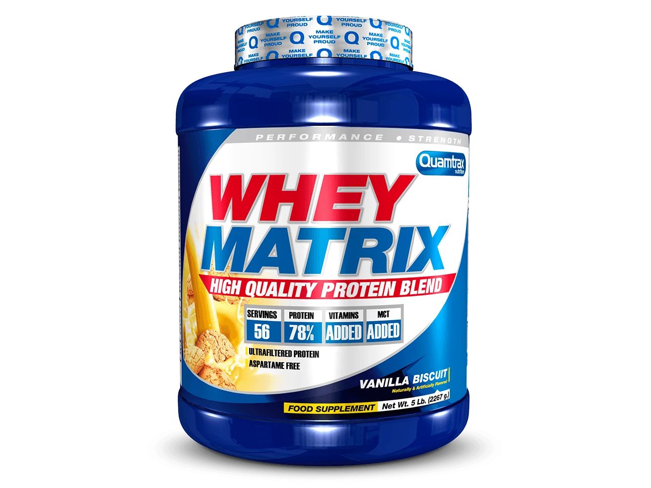 Whey Matrix 5lb Vainilla Biscuit