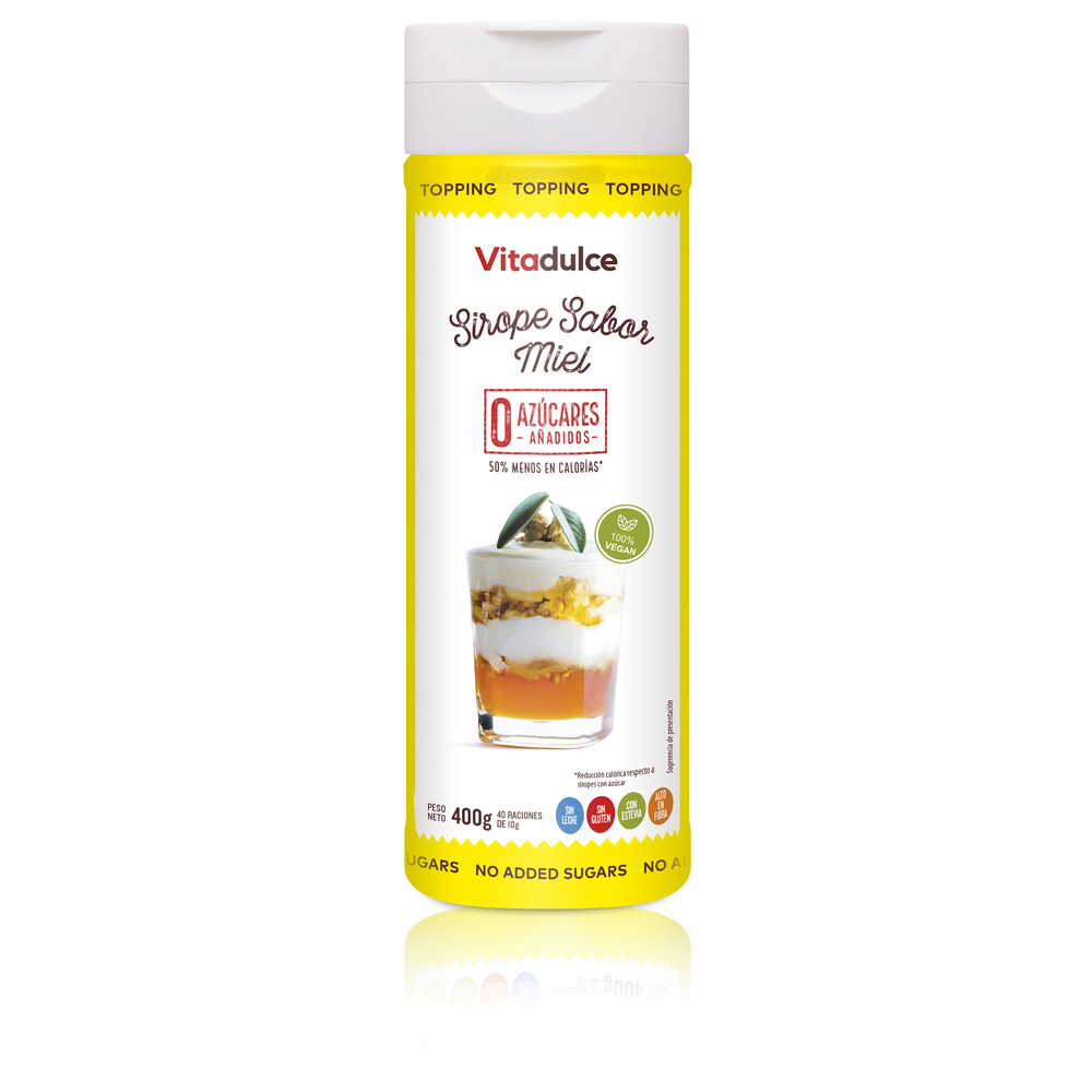 Sirope Sabor Miel 400g Vitadulce