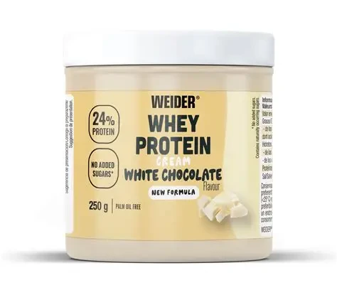 WHEY PROTEIN CREAM WHITE CHOCOLATE 250G