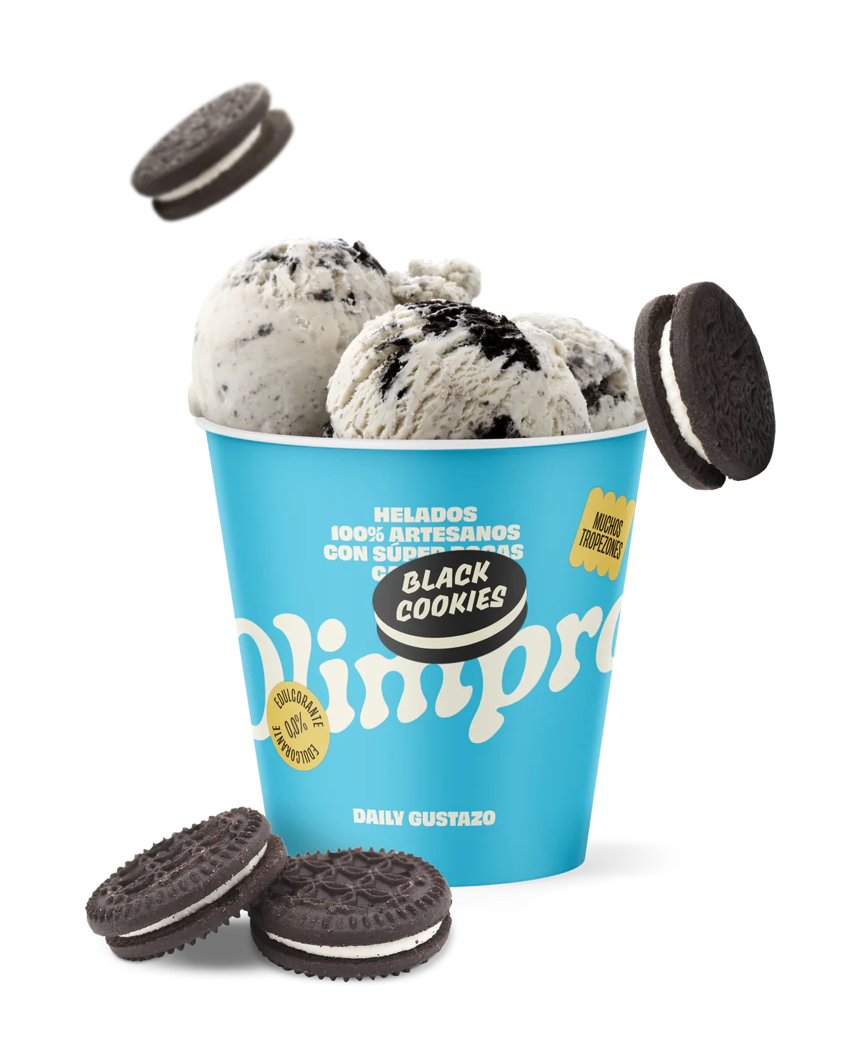 Helado Black Cookie 500ml