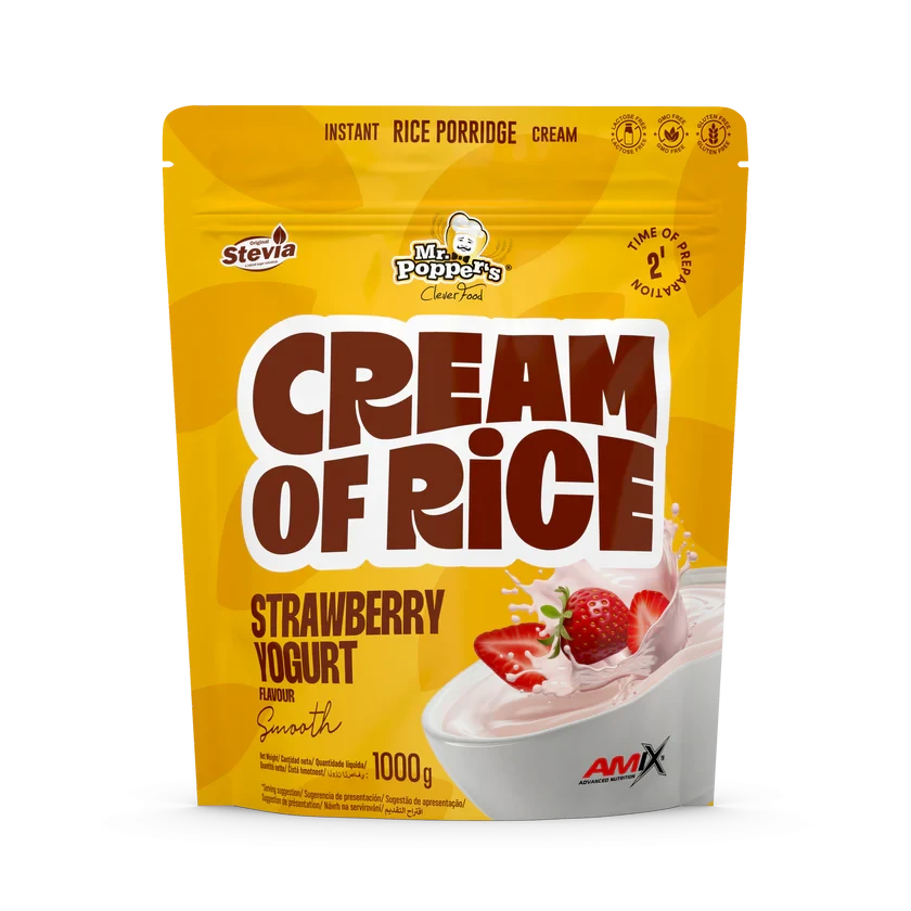 CREAM OF RICE SACO 1000G FRESA-YOGURT