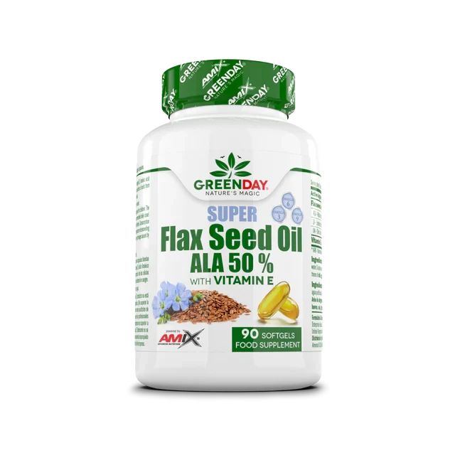 SUPER FLAXSEED OIL ALA 50% 90CAPS