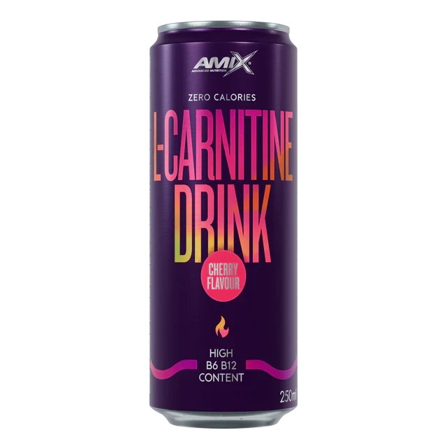 AMIX L-CARNITINE DRINK 24X250ML CEREZA