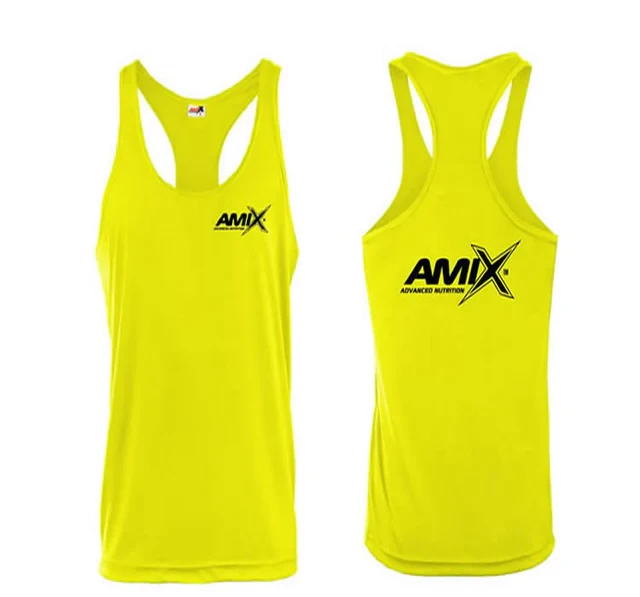 CAMISETA TIRANTES AMARILLA T-M