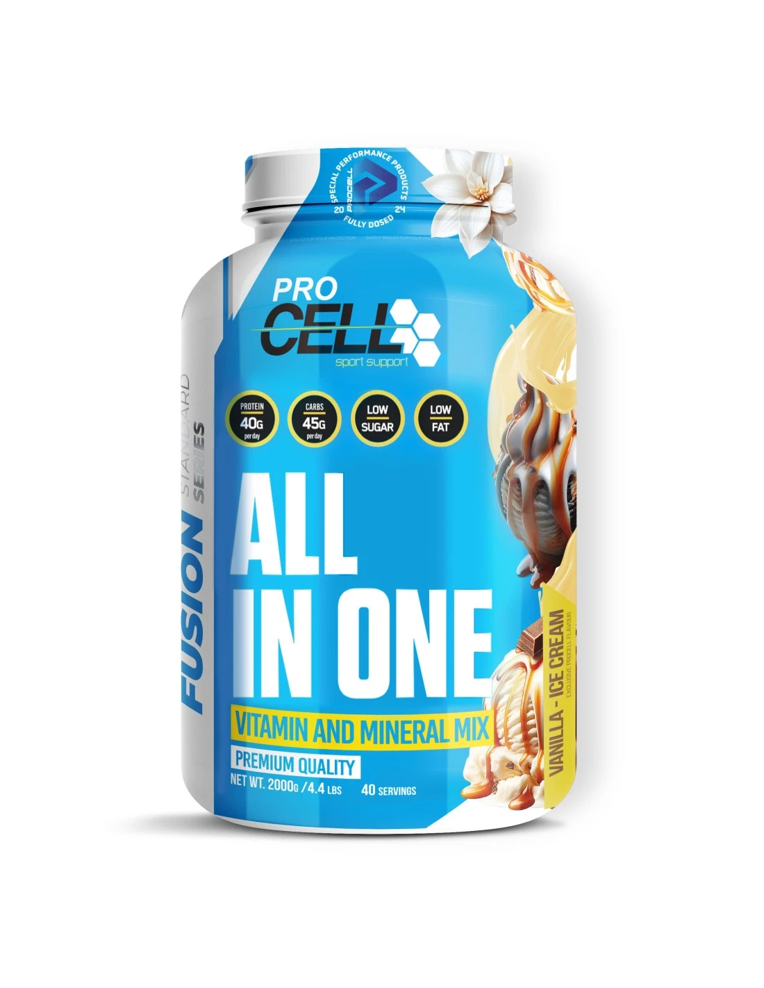 ALL IN ONE 2KG VAINILLA