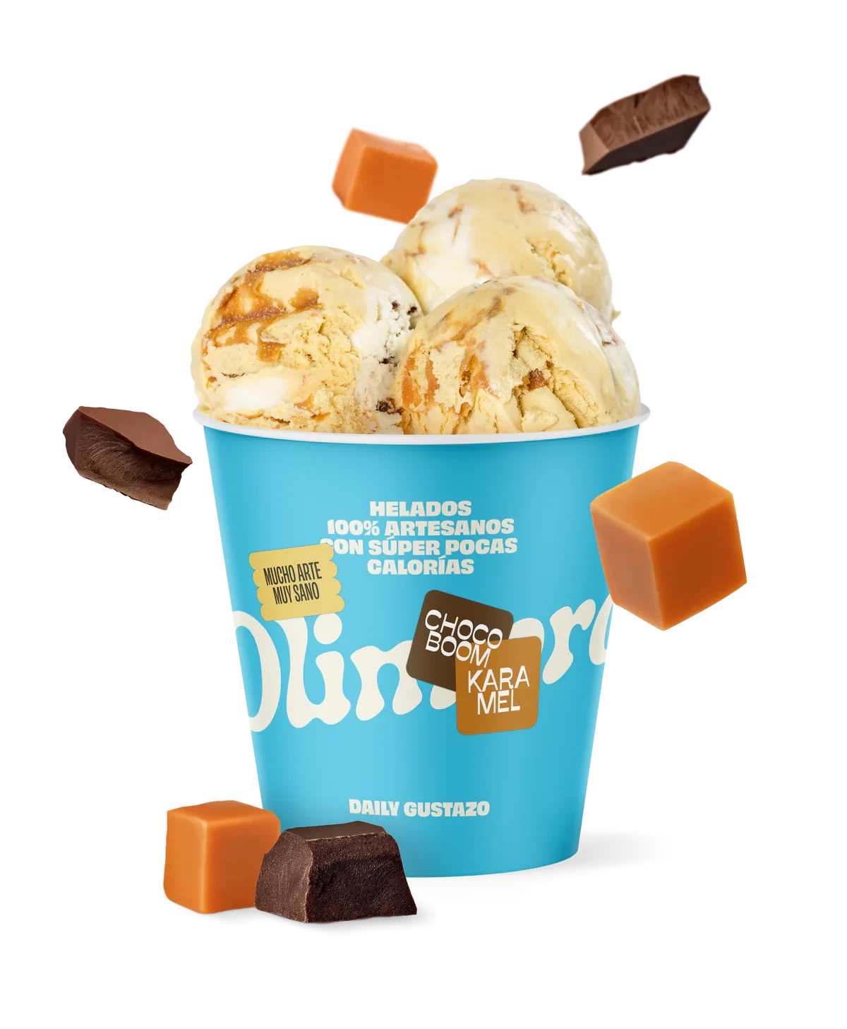 Helado ChocoBoom karamel 500ml