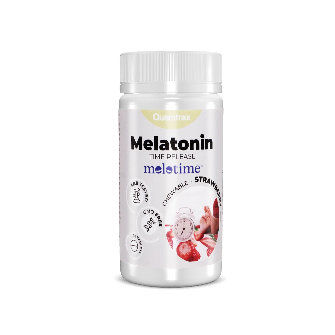 Melatonin Time Release 90tabs Chewabkes Strawberry