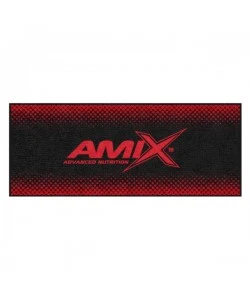 TOALLA AMIX NEGRO-ROJO