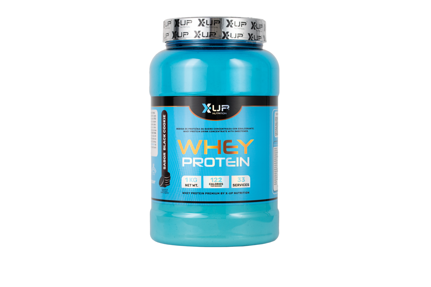 100% Whey Protein Premium 1000g Galleta Negra