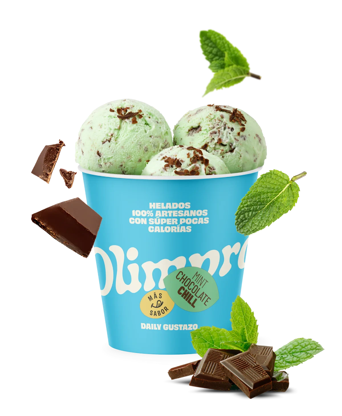 Helado Cratos Menta Choco 500ml
